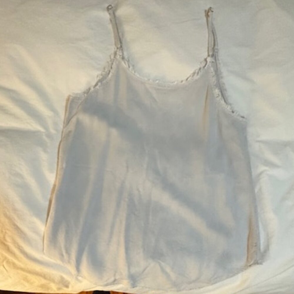 Bella Dahl Frayed Cami, Size M